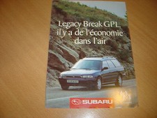 Depliant subaru legacy d'occasion  Issoudun