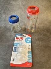 Glass nuk baby for sale  CRANLEIGH