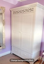 Belgravia wardrobe shabby for sale  ENFIELD