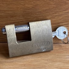 Abus mechanical 70mm for sale Abus mechanical 70mm for sale  COLCHESTER