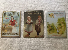Lot plaques publicitaires d'occasion  Grenoble-