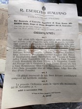 Ww1 original italian for sale  UPMINSTER