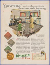 Vintage 1928 congoleum for sale  Chattanooga