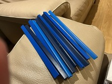 Blue slide binders for sale  LEEDS