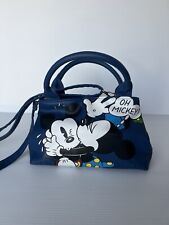 Bolsa tiracolo Disney azul marinho Mickey & Minnie Mouse alça beijo Japão comprar usado  Enviando para Brazil