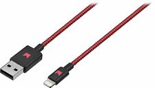 Modal 4 pés trançado vermelho 8 pinos USB cabo de carga e sincronização iPhone X/XS/8/7/6S/5C/5 comprar usado  Enviando para Brazil