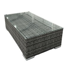Grey rattan sofa for sale  CHESTERFIELD