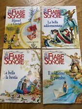 Fascicoli fiabe sonore usato  Roma
