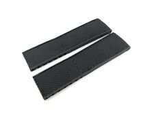 Usado, Pulseira de lona de borracha preta 22 mm compatível com fecho de relógios Breitling Super Ocean comprar usado  Enviando para Brazil
