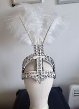 White rhinestoned ostrich for sale  WOKING