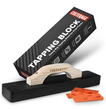 Culterage-Tapping Block-Laminado & Vinyl Flooring Tapping Tool com cabo de madeira  comprar usado  Enviando para Brazil