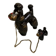 Chained black poodle for sale  Ventura