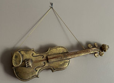 violin shaped wall hanging for sale  Afton