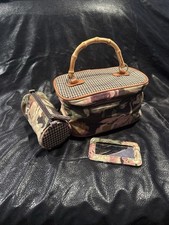 Kit de bolsa de viagem floral Avon vintage comprar usado Kit de bolsa de viagem floral Avon vintage comprar usado  Enviando para Brazil