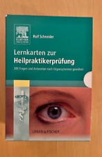 Lernkarten zur heilpraktikerpr gebraucht kaufen  Germering