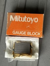 Usado, Bloco retangular Mitutoyo calibre 1,0 polegadas aço 611201-23 comprar usado  Enviando para Brazil