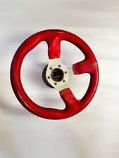 Volante raro Mazda Sak vermelho pequeno esporte drift JDM clássico comprar usado  Enviando para Brazil