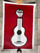 Cartaz RARO para Filme Sobre o Cantor Silvio Rodriguez ARTE de Guitarra Cubana comprar usado  Enviando para Brazil