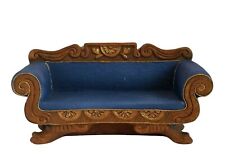 Sofá-cama vintage azul império Settee Stone Critters 1997 House United Design Co comprar usado  Enviando para Brazil