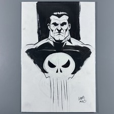 Punisher original art for sale  San Diego