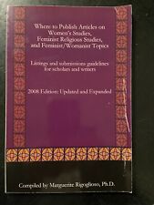 Where to Publish Articles on Women's Studies, Feminist Religious & Womanist segunda mano  Embacar hacia Mexico