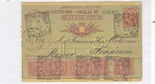 Storia postale cartolina usato  Palermo