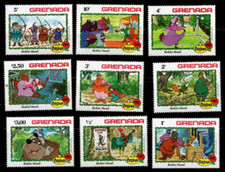 Grenada 1982 disney usato  Spedire a Italy