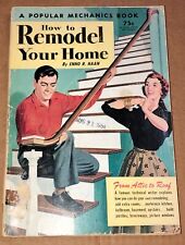 POPULAR MECHANICS Magazine August 31, 1964 Vintage Original Remodel Home Old segunda mano  Embacar hacia Argentina