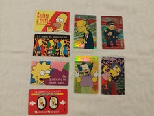 Lotto card simpsons usato  Paterno