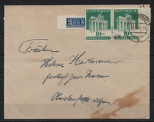 AM Post MeF Nr. 101 A SR 25.02.1949 Stuttgart n. Oberstaufen comprar usado  Enviando para Brazil