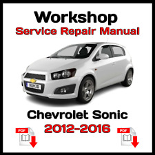 Usado, Chevrolet Sonic (2012-2016) Oficina Serviço Manual de Reparo Download Instantâneo Livro comprar usado  Enviando para Brazil