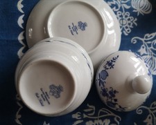 Zuckerdose zwiebelmuster kobal gebraucht kaufen  Lehnin