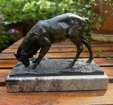 Schaf grasend bronze gebraucht kaufen  Hagen im Bremischen