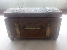 Tea caddy chest for sale  AMMANFORD