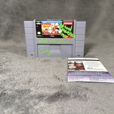  Cartucho de jogo GOOF TROOP BILL FARMER & JASON MARSDEN assinado SNES JSA CERTIFICADO DE AUTENTICIDADE comprar usado  Enviando para Brazil