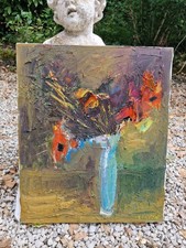 Peinture moderne huile d'occasion  Montferrand-le-Château