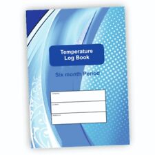 Temperature log book for sale  CREDITON