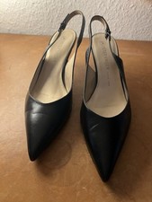 Sling pumps schwarzes gebraucht kaufen  Landau
