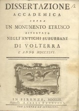 Monumento etrusco ritrovato usato  Lucca