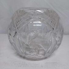 Round crystal bowl for sale  Moran