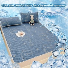 Tapetes de resfriamento queen/king tapete de látex verão 3 peças conjunto de cama de seda gelo comprar usado  Enviando para Brazil