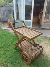 Wooden drinks trolley for sale  OXFORD