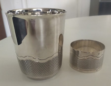 Timbale rond serviette d'occasion  Sainte-Suzanne