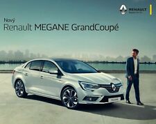 2017 MY Renault Megane Grand Coupe 12 / 2016 catalogue brochure Sedan na sprzedaż  PL