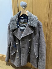 Superdry pea coat for sale  PETERBOROUGH