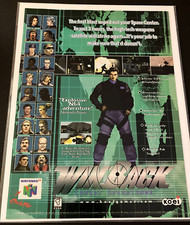 WinBack: operações secretas - anúncio impresso vintage para jogos / pôster / arte de parede - LIMPO comprar usado  Enviando para Brazil