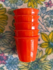Vintage orange plastic for sale  LONDON