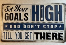 Set goals high for sale  Rockwell