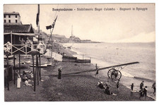 Cartolina sampierdarena stabil usato  Vetto