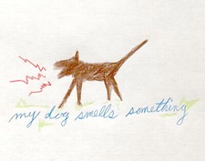 My Two Dogs - DUAS OBRAS DE ARTE POPULAR ORIGINAL - Lápis de cor sobre papel - Assinado comprar usado  Enviando para Brazil